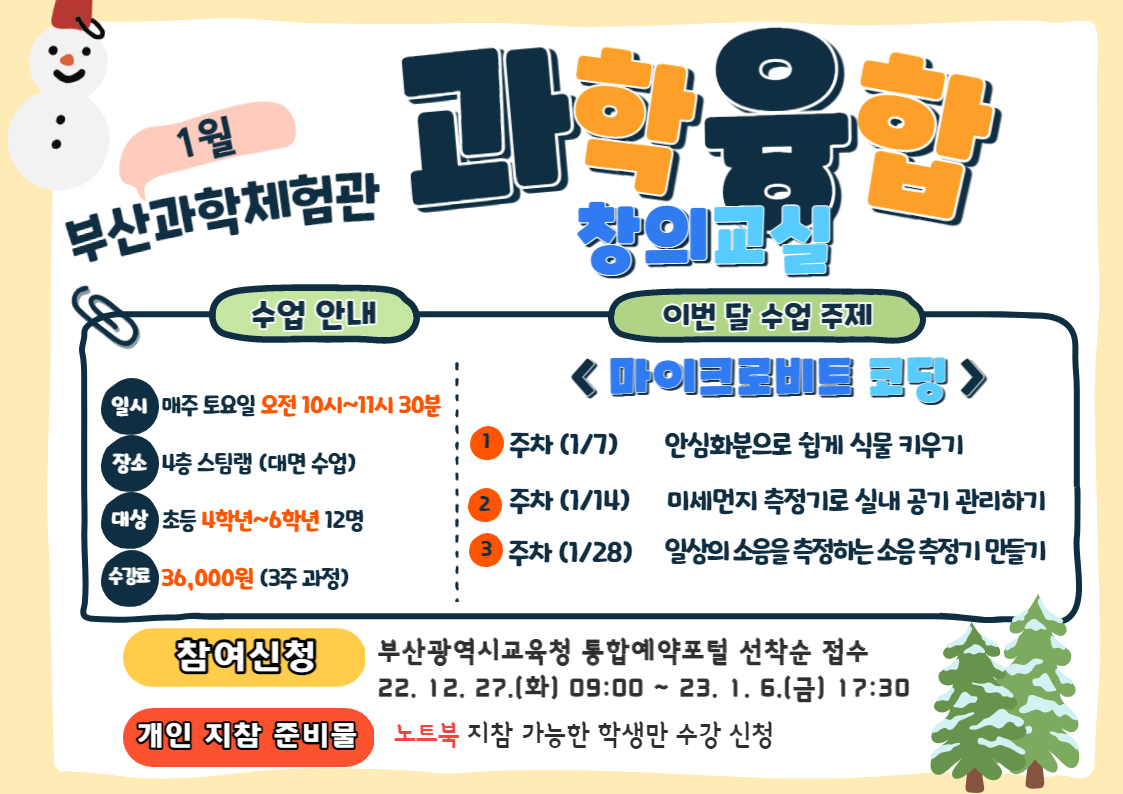 [과학융합창의교실(초4~초6)]1월 과학융합창의교실