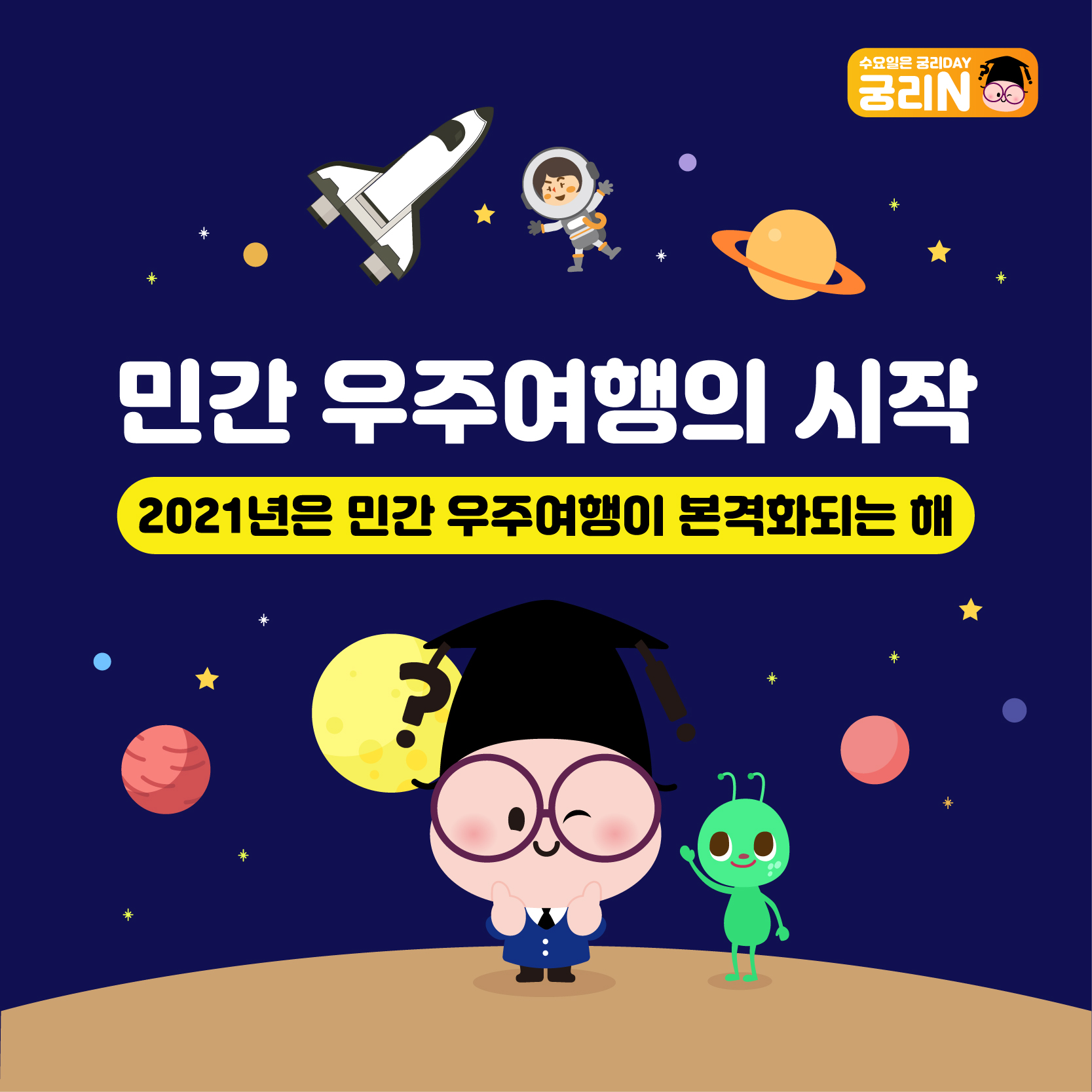 민간 우주여행의 시작